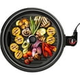 thumbnail image 1 of A house of tools EMG6505G 12" Smokeless Indoor Electric BBQ Grill with Glass Lid Dishwasher Safe, Nonstick, Adjustable Temperature, Fast Heat Up, Low-Fat Meals Easy to Clean Design, 1 of 16