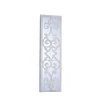 thumbnail image 1 of household essentials large framed decorative scroll wall mirror, white, 1 of 3