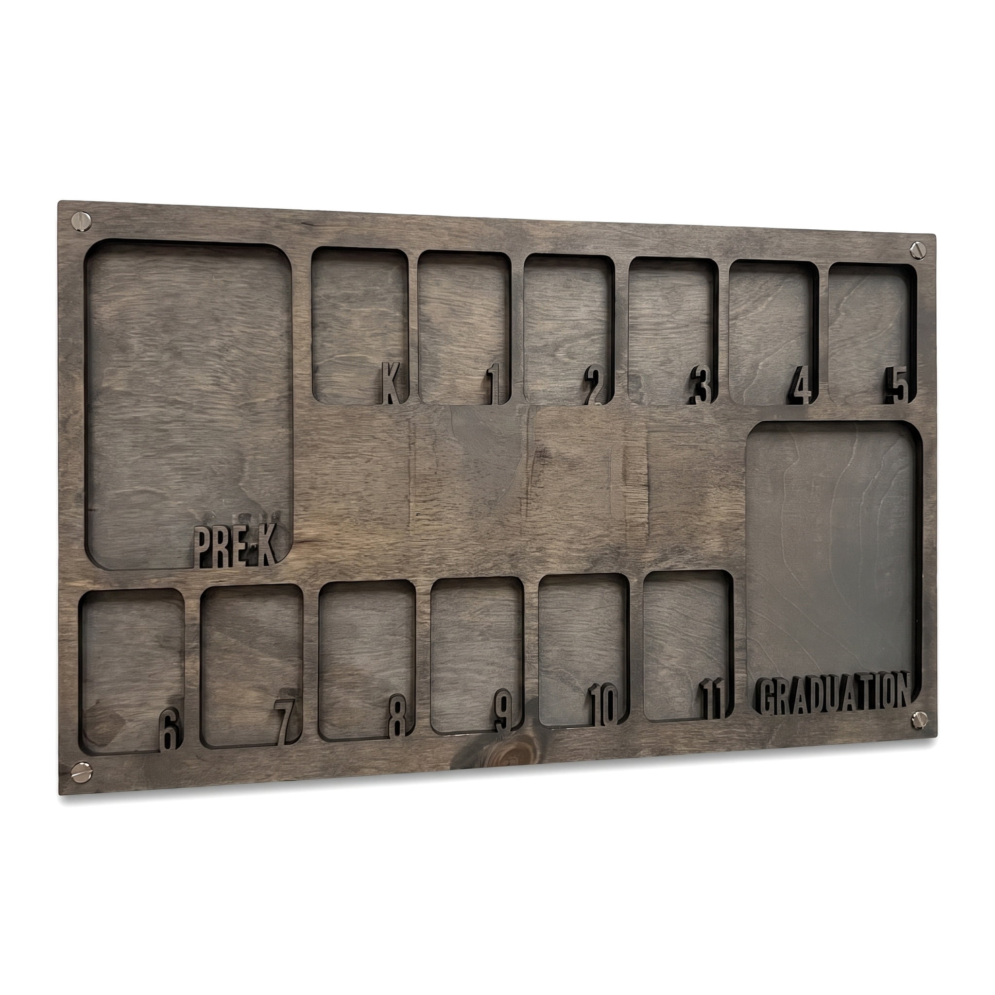 Aemutady School Years Picture Frame Pre-K to 12, 14-Photo Wooden ...