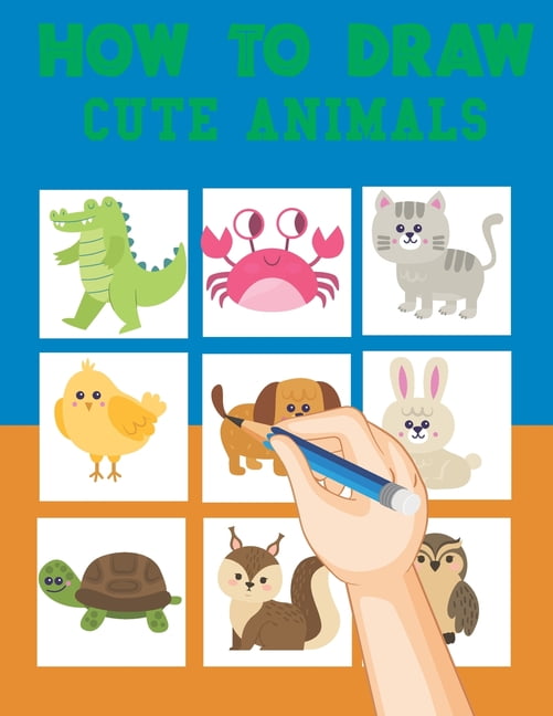 how to draw cute animals: learn to draw books for kids 9-12, how to draw a unicorn and other cute animals, (Paperback)