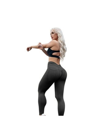 Sexy Leggings Women Sexy Hip Push Up Yoga Pants Legging Jegging Fitness  Leggings Sport Jeggings Running Legins Print Bowtie FkD1# From Walmarts,  $25.17