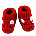 thumbnail image 1 of huajiao Baby Girls Boys Knit Booties Newborn Anti Slip First Walking Shoes Sock Slippers Infant Soft Warm Shoes Winter Boots, 1 of 3