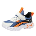 thumbnail image 1 of huajiao Boys Girls Basketball Shoes High Top Lace-Up Strappy Mesh Breathable Athletic Sneakers School Non-Slip Mesh Shoes, 1 of 9