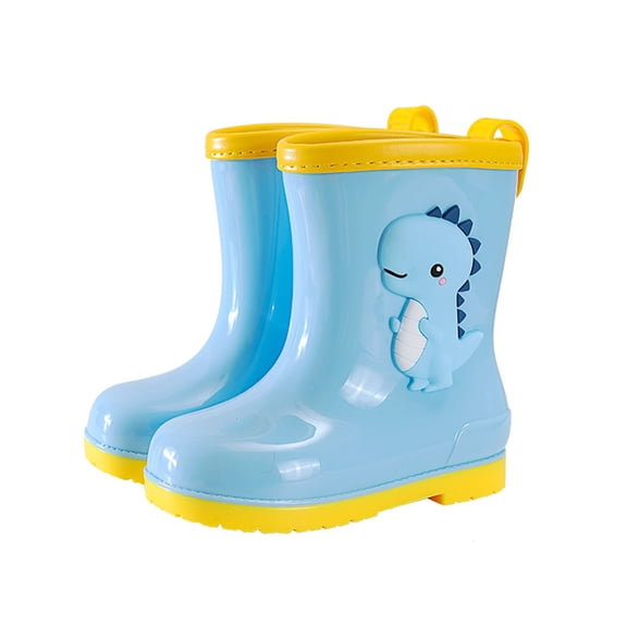 huajiao Girls First Walking Foot Warmer Children's Rain Shoes Boys and Girls Water Shoes Baby Rain Boots Water Boots In Large