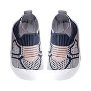 huajiao Newborn Boys Girls Mesh Sneakers Shoes Baby Breathable Soft Antislip Wearproof Crib Shoes Toddler Kids Water Shoes