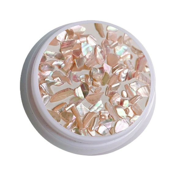 huanledash 1 Box Nail Ornament Irregular Shape Shiny Effect Exquisite DIY Craft Nail Charm Rhinestone Multi-sized Glitter Nail 3D Decoration Salon Accessories