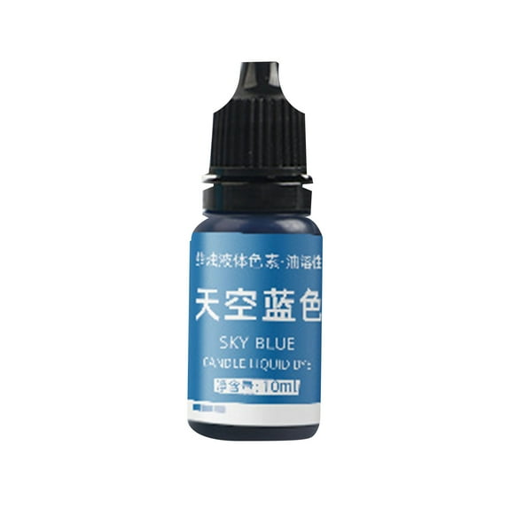 huanledash 10ml Candle Colorant Leakproof High Concentration Excellent Saturation Artistic Good Sealing Soap Candle Colorant Crafts Making