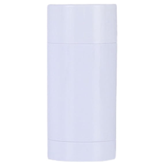 Huanledash 15/30/50/75g Deodorant Tube Good Sealing Easy to Carry Handmade DIY Round Twist Up Bottom Filling Empty Blush Stick Home Supply
