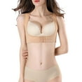 thumbnail image 1 of huanledash Body Shaper Adjustable Buckle Invisible Cross Traction Gathering Breathable Support Back Shoulder Brace Front Closure Improve Posture Chest Brace for Daily Wear, 1 of 7