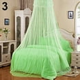 thumbnail image 1 of huanledash Elegant Lace Insect Bed Canopy Netting Curtain Round Dome Mosquito Net Bedding, 1 of 6