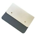 thumbnail image 1 of huanledash File Bag Stain-proof Dustproof Large Capacity Snap Button Closure Thickened A4 Size Matching Macaron Color Document Organizer Office Supply, 1 of 8