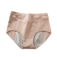 thumbnail image 1 of huanledash Leakproof Period Panties High-rise Breathable High Elasticity Menstrual Briefs for Daily Life, 1 of 8