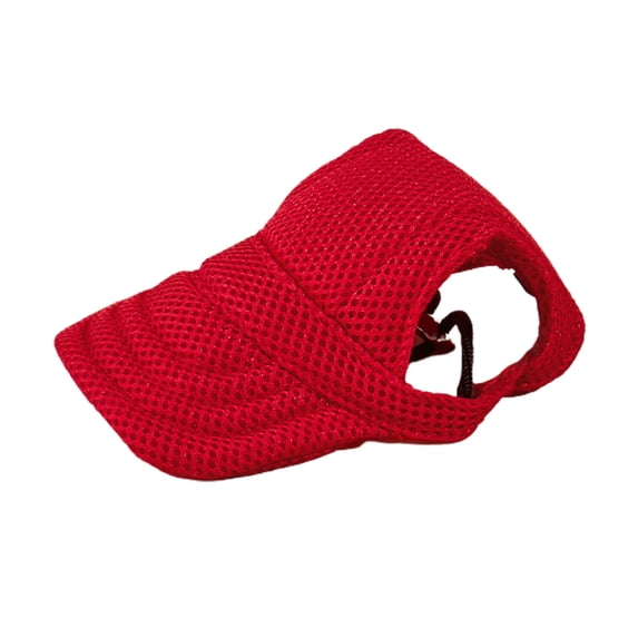 huanledash Pet Hat with Ear Holes Breathable Mesh Adjustable Small Dogs Cats Teddy Pug Chihuahua Shih Tzu Yorkshire Terriers Puppy Baseball Hat Outdoor Travel