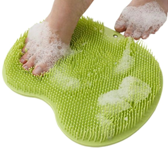 huanledash Shower Foot Massager Non-Slip Mat Multifunctional Suction Cup Design Bath Massage Brush Bath Supply