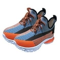 thumbnail image 1 of huanledash Women Casual Soft Breathable Platform Anti-skid Training Sneakers Walking Shoes, 1 of 8