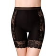 thumbnail image 1 of huanledash Women Safty Pants Stretchy See-through Mesh Patchwork High Waist Tummy Control Safty Shorts Female Clothes, 1 of 8