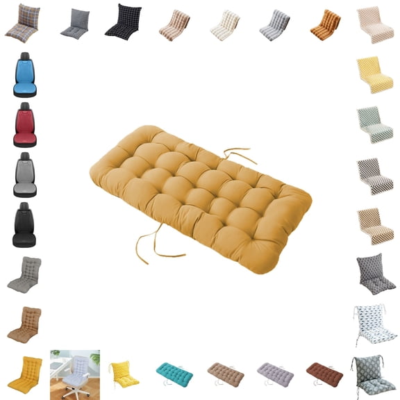 huayou 33.46 x 15.74 inch Comfortable Indoor Outdoor Bench Cushion, Swing Seat Cushion,for Backyard, Garden, Living Room, Bedroom Decor