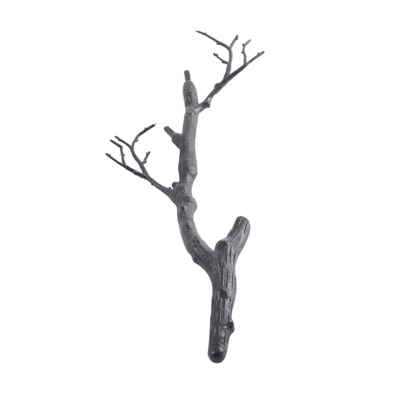 huayou 5 Pack 5.51x11.81 Inch Artificial Bare Dead Branches, Gray Fake Dry Twig Stems, for Indoor Vase Table Haunted House Halloween Spooky Holiday Decor