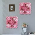 thumbnail image 1 of huayou Artificial Rose Flower Wall Panel, Fake Floral Backdrop, Decoration, for Wedding Decorative Use, Ceremony Background Layout, 1 of 4