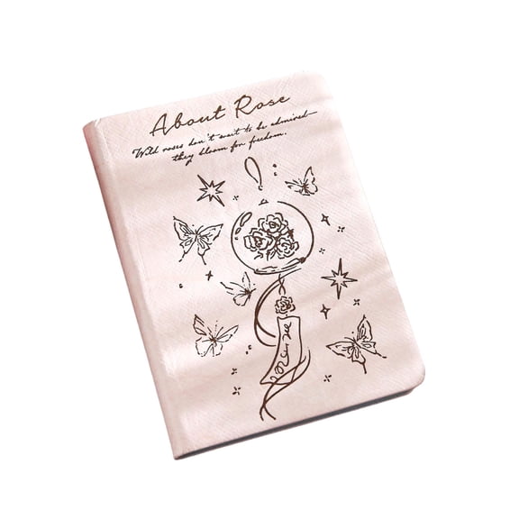 huayou Elegant, Stylish Notebook, Decorative Writing Journal for Daily Record Keeping, Fit for Home, Office, Personal Use and Indoor Occasion