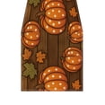 thumbnail image 1 of huayou Fall Harvest Theme Table Runner, 13x72 Inch Lightweight Waterproof Table Runner, for Thanksgiving Patry, Home Gathering, Kitchen, Dining Table, 1 of 8