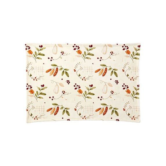 Fall Theme Images huayou Fall Themed Decorative Blanket, 27.6x39.4 Inch Fluffy Plush ...