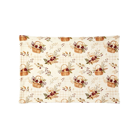 Fall Theme Images huayou Fall Themed Decorative Blanket, 27.6x39.4 Inch Fluffy Plush ...
