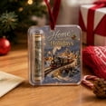 thumbnail image 1 of huayou Festive Christmas Home for the Holidays Gift Card Box Ornament, Hanging Gift Card Holder with Train Scene for Xmas Tree Decorations, 1 of 7