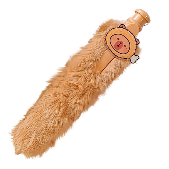 huayou Fluffy Plush Animal Decor Neutral Pen Comfortable Grip for Daily Writing Note Taking Journaling Casual Use