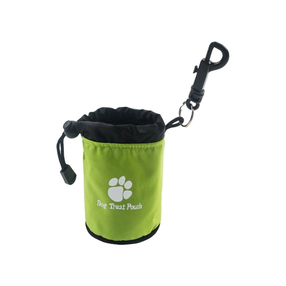 huayou Pet Treat Pouch, Portable Drawstring Pet Training Treat Bag, Durable Waterproof Pet Snack Storage Bag