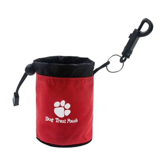 huayou Pet Treat Pouch, Portable Drawstring Pet Training Treat Bag, Durable Waterproof Pet Snack Storage Bag