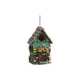 thumbnail image 1 of huayou Resin Woven Beehive Shaped Hanging Bird House, Sunflower Bee Floral Sculpture Detail, Decoration, for Garden Wild Bird Nest Rest Accessory, 1 of 6