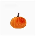 thumbnail image 1 of huayou Velvet Artificial Pumpkin 2.36x2.17 Inch Small Orange Velvet Pumpkin Table Ornament for Thanksgiving Halloween Indoor Table Harvest Decor, 1 of 7