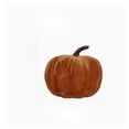thumbnail image 1 of huayou Velvet Artificial Pumpkin 3.15x2.76 Inch Brown Velvet Pumpkin Mini Table Decor for Fall Thanksgiving Halloween Party Arrangement, 1 of 7
