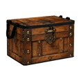 thumbnail image 1 of huayou Vintage Pattern Storage Bin, 13.8x9.8x9.8 Inch Collapsible Fabric Storage Box with Handles, Decorative Organizer for Home and Camping, 1 of 6
