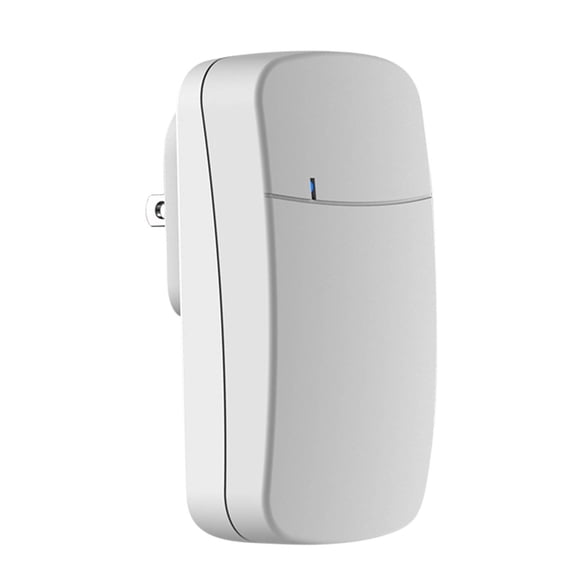 huayou Wireless Doorbell Kit, Self Powered Musical Door Bell, 1 Transmitter 1 Receiver Long Range Adjustable Volume, Easy Install for Home Apartment Office, White