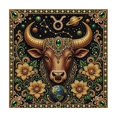 thumbnail image 1 of huayou Zodiac Diamond Painting Art Kit, Constellation Pattern Partial Drill Crystal Art Canvas for Wall Home Decor, Horoscope Theme Designs, 1 of 6