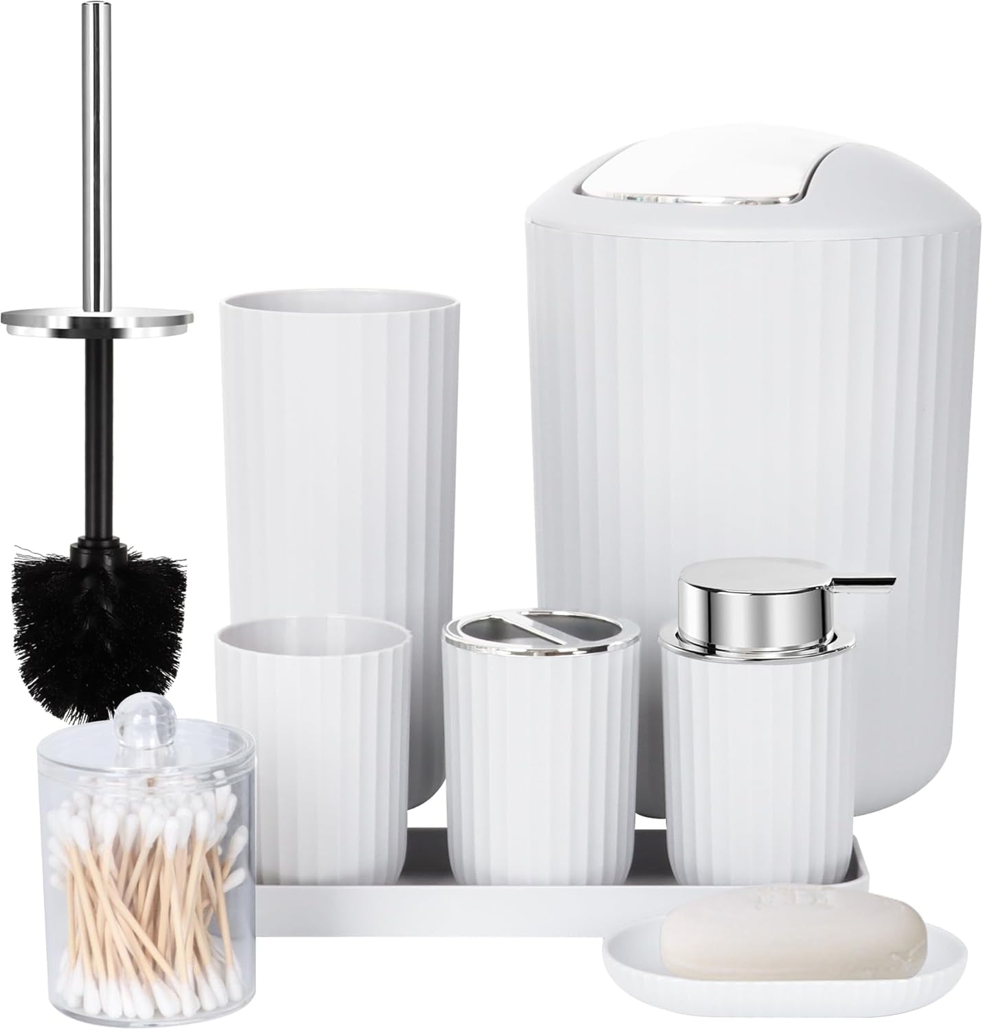 Bathroom Accessory Sets With Trash Can