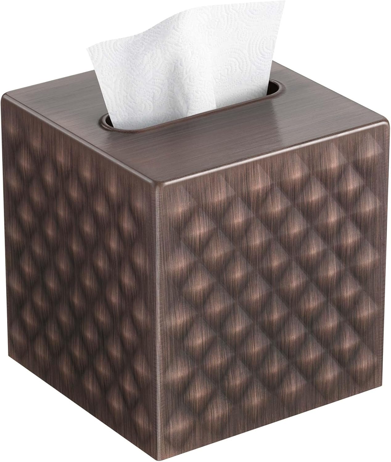 hubfctd Metal Cover Square Holder Modern Decor Facial Napkin Holder ...