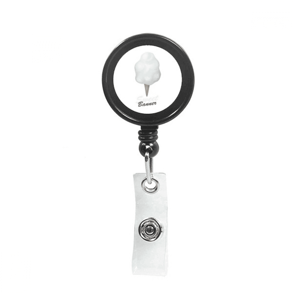 huge  egg cs ice  popsicles Retractable Keychain Badge Holder ID Badge