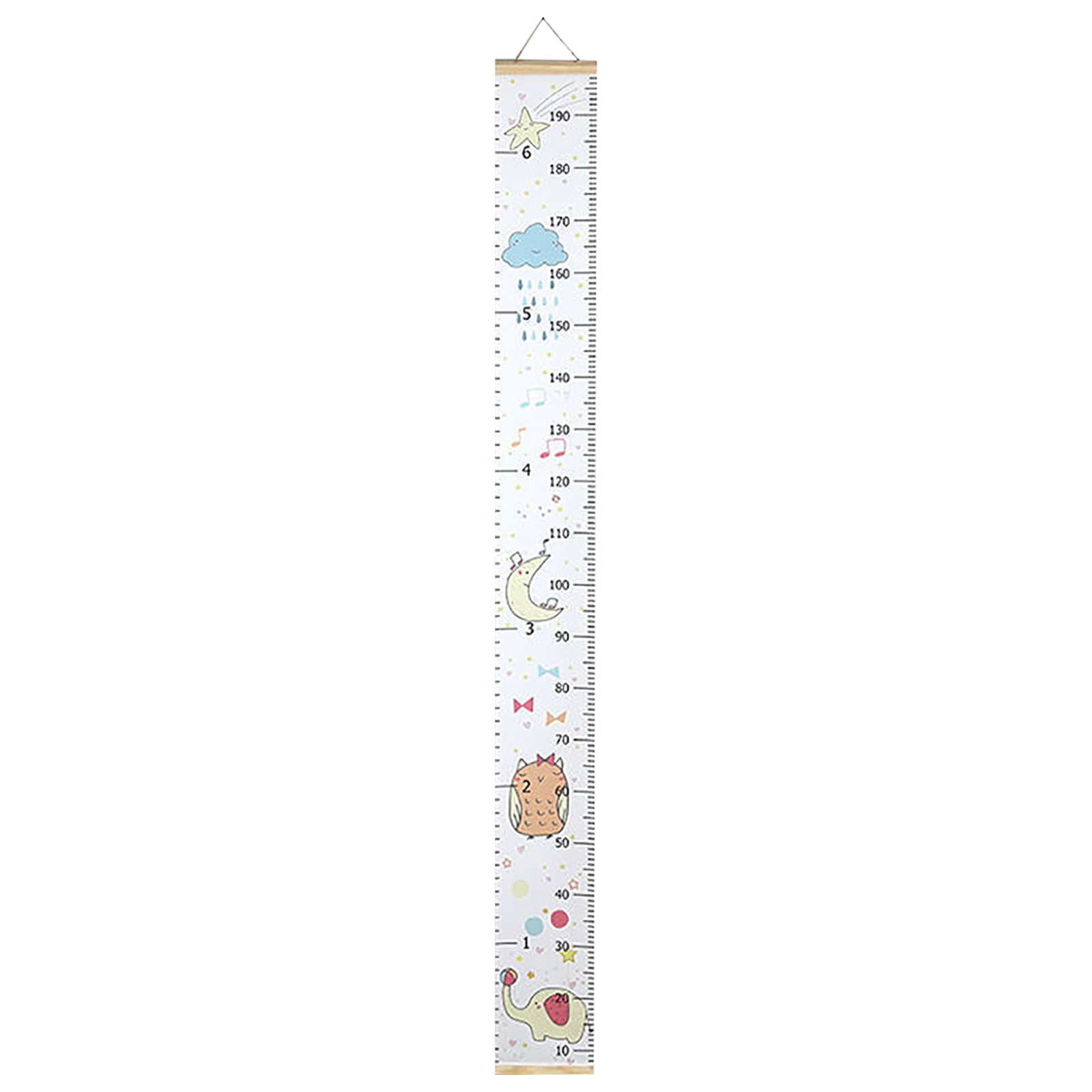 huhuzaio Decorative Wall Hangings Decor Cartoon Baby Kids Growth Chart