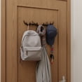 thumbnail image 1 of hulanddfd 15.7 inch Lifelike Deer Antler Rack, Wall Hanging Coat Hook Entrance Wall Decorative Storage Rack for Clothing Key Towels, 1 of 6