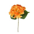 thumbnail image 1 of hulanddfd 18" Artificial Hydrangea Flowers, Orange Hydrangea Artificial Flower with Stems Fake Flowers for Wedding Bouquet Landscaping Home Decor, 1 of 6