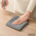 thumbnail image 1 of hulanddfd 2 Pack Kitchen Dishes Towels, Microfiber Cleaning Cloths Highly Absorbent Reusable Scrubbing Pads for Home Kitchen Bar Gray, 1 of 6
