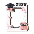 thumbnail image 1 of hulanddfd 2026 Graduation Tassel Photo Frame 4 x 6 in Wood Photo Frame Graduation Photo Gift for Friend Party Decoration, 1 of 6