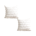 thumbnail image 1 of hulanddfd 2pcs Valentine's Day Pillow Cover - 18x18 inches Pillowcase with Quilted Heart-Shaped Patterns White Square Cushion Cover for Livingrooms Sofa Couch Bedroom Decor, 1 of 6