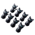 thumbnail image 1 of hulanddfd 8pcs Clip Set - 1.77"x1.38" Cute Cats Shaped Kitchen Sealing Clip Multifunctional Reusable Sealing Clip for Office Documents and Household Daily Use Black, 1 of 3