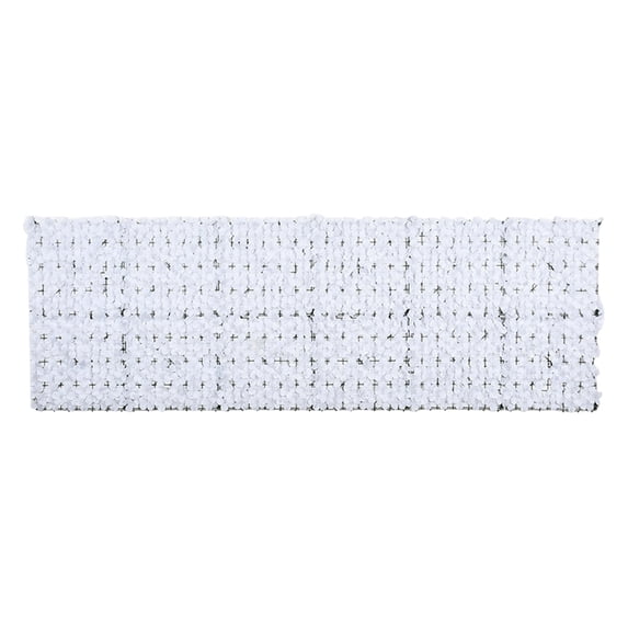 hulanddfd Artificial Flower Hedge Fence Screen Ivy Trellises Roll for Balcony Patio Outdoor Garden Wall Decor Sturdy Plastic Fence, Modular Easy to Install, Weather-Resistants, 19.69x39.37in(White)