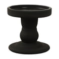 thumbnail image 1 of hulanddfd Black Glass Candle Holders, Pillar Taper Candles Tealight Stand for Wedding Dining Table Centerpiece Decoration, 1 of 6