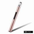 thumbnail image 1 of hulanddfd Candle Lighter, USB Rechargeable Windproof Waterproof Lighter with 3-Safety Protection 6.3"x0.59" Portable for Camping Cooking BBQ(Rose Gold), 1 of 2